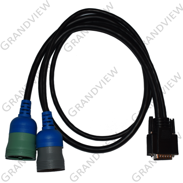 Deutsch Green 9 and 6 Pin Y Cable (GES050C)